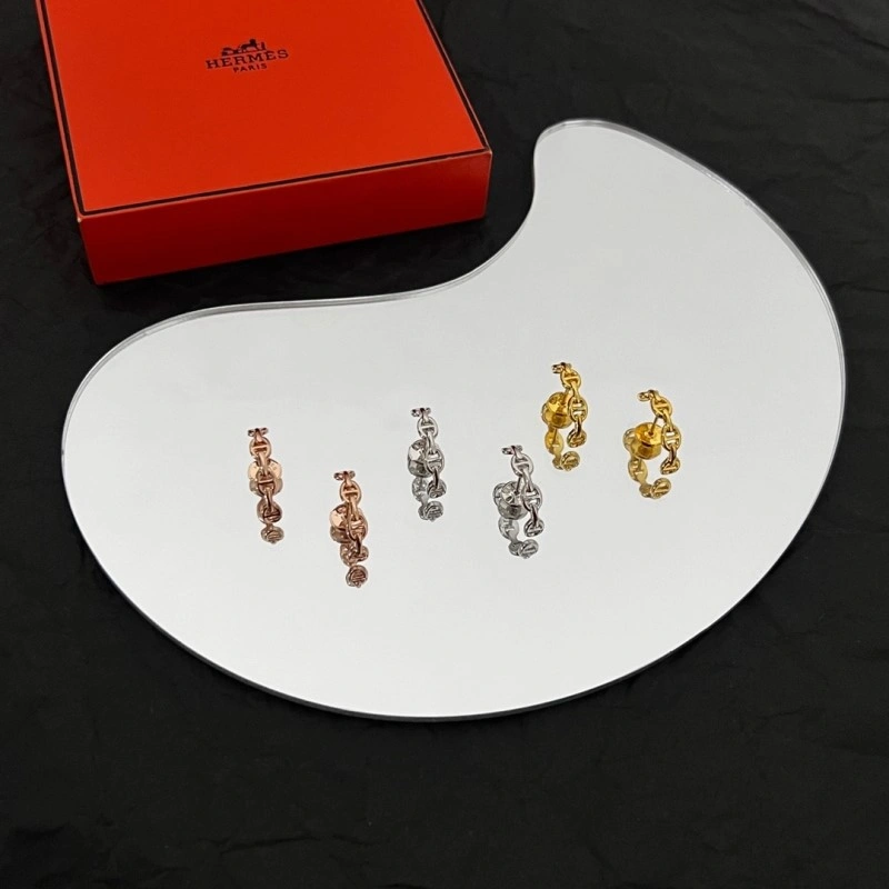 Hermes Earrings Durable 246794