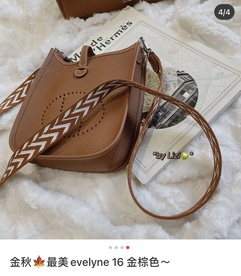 Hermes Evelyn Bags Stretchable 48261