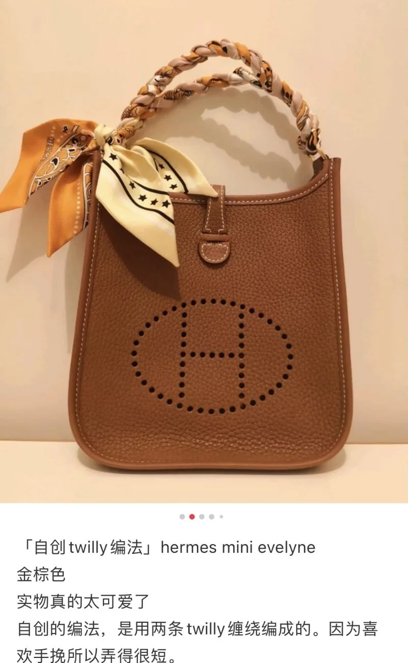 Hermes Evelyn Bags Stretchable 48261