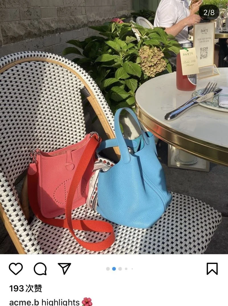 SmoothTexture Hermes Evelyn Bags 48266