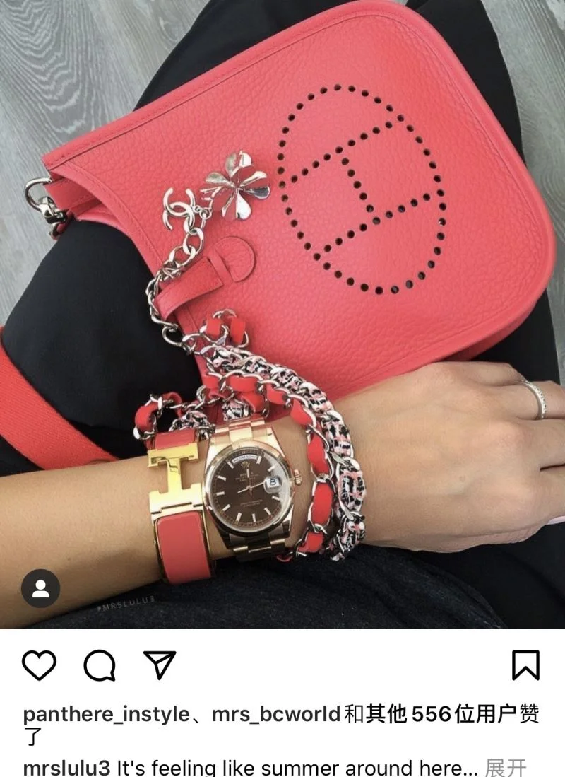 SmoothTexture Hermes Evelyn Bags 48266