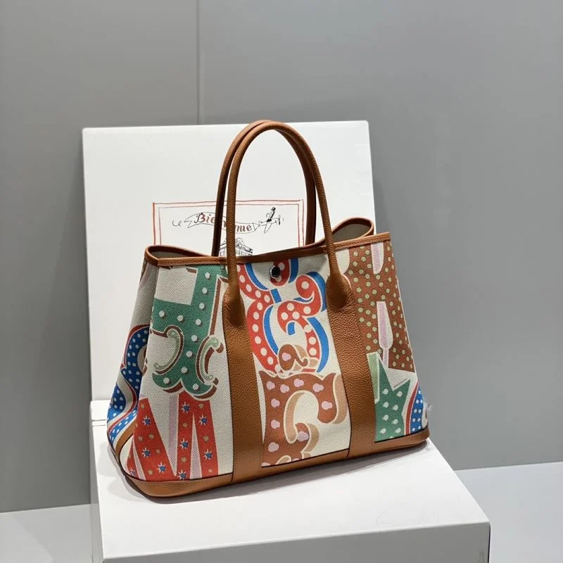 Hermes Garden Party Bags Breathable 48855