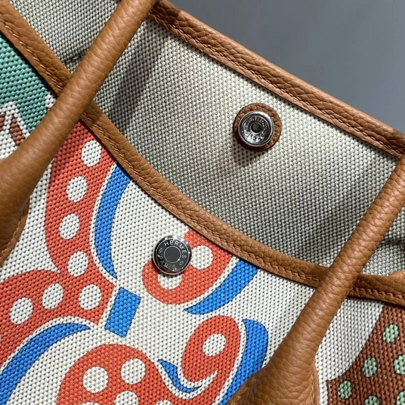 Hermes Garden Party Bags Breathable 48855