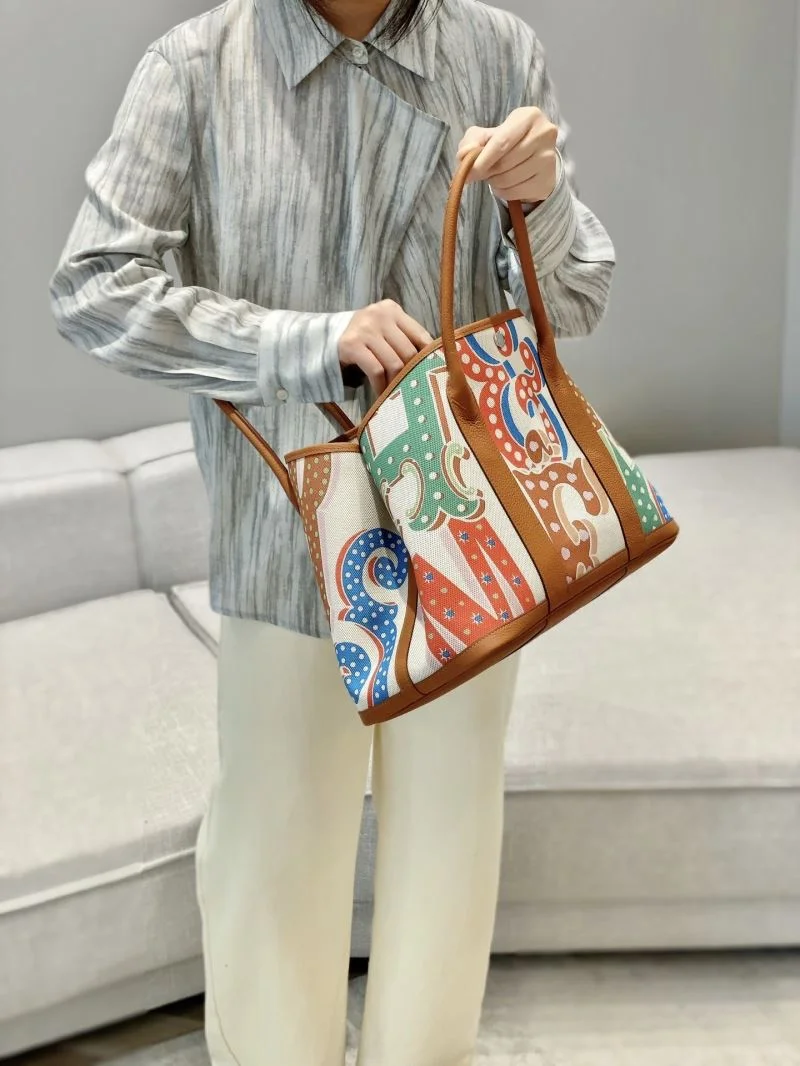 Hermes Garden Party Bags Breathable 48855
