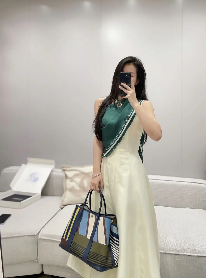 Colorful Hermes Garden Party Bags 48197