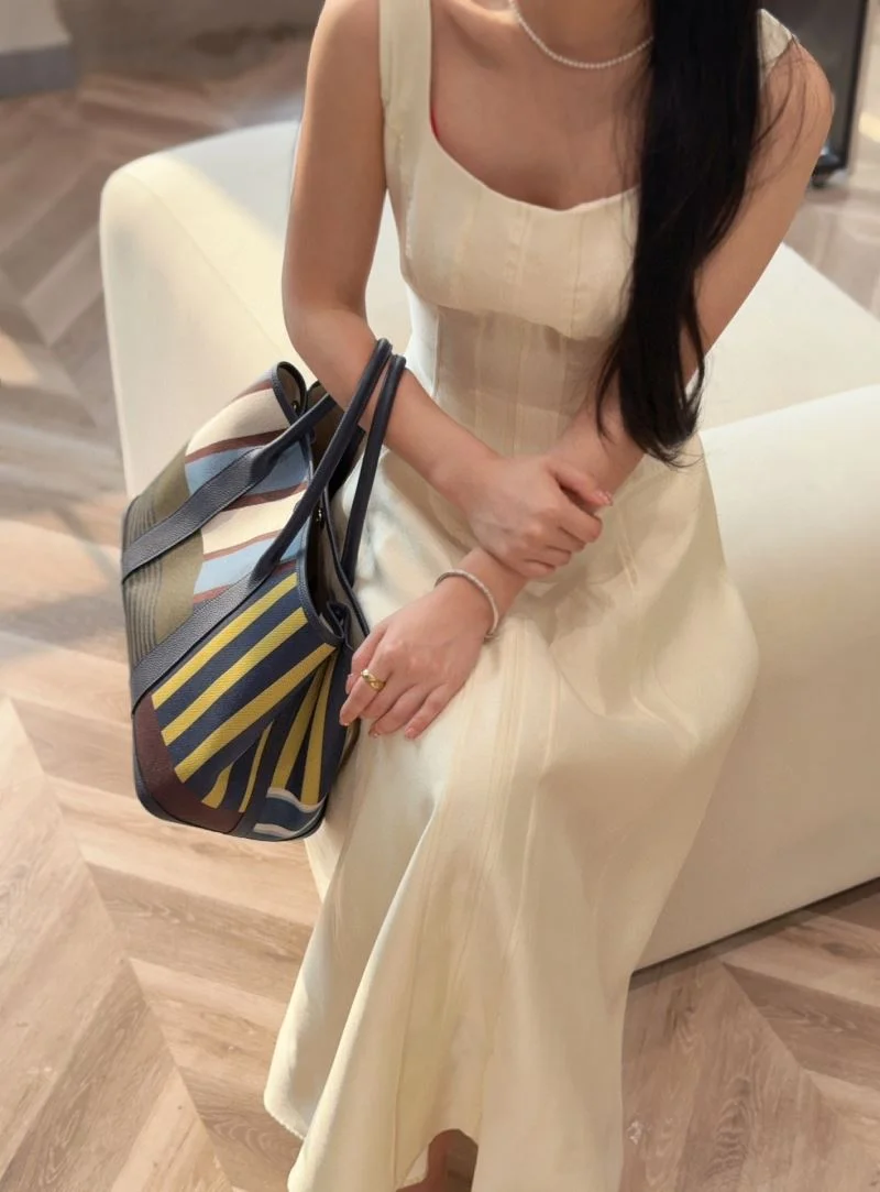 Colorful Hermes Garden Party Bags 48197