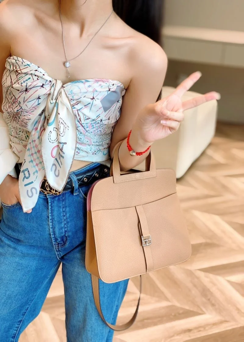 Breathable Hermes Halzan Bags 48211