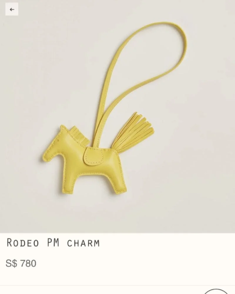 TravelReady Hermes Handmade Pendant 48121
