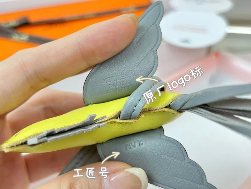 WaterResistant Hermes Handmade Pendant 48112