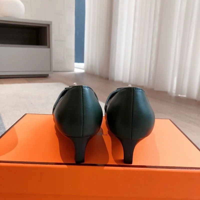 Chic Hermes Heeled Shoes 27334