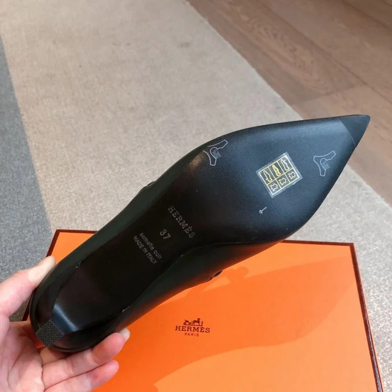 Chic Hermes Heeled Shoes 27334