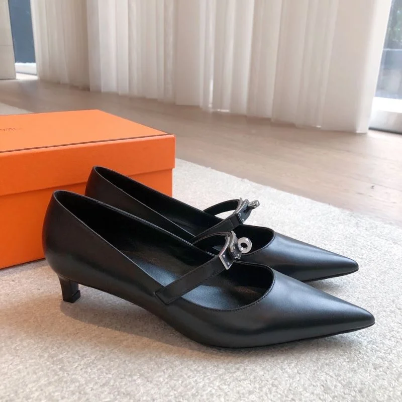 Chic Hermes Heeled Shoes 27339