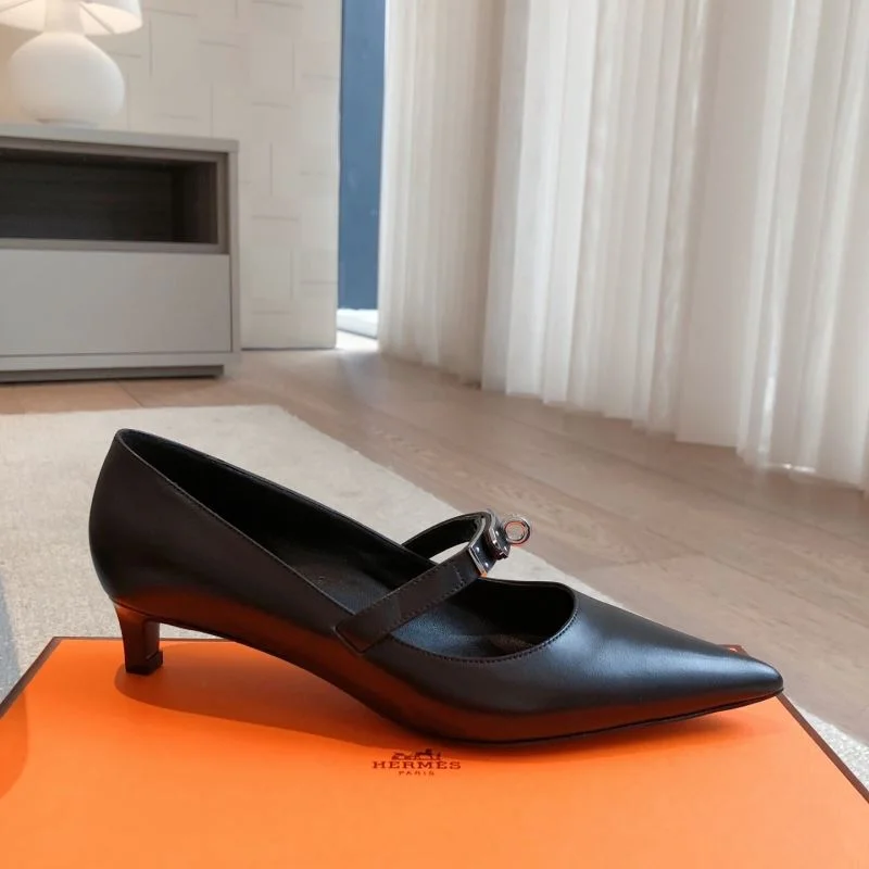Chic Hermes Heeled Shoes 27339