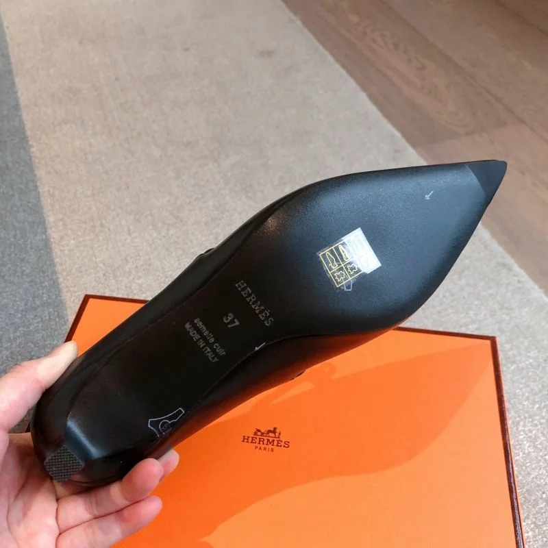 Chic Hermes Heeled Shoes 27339