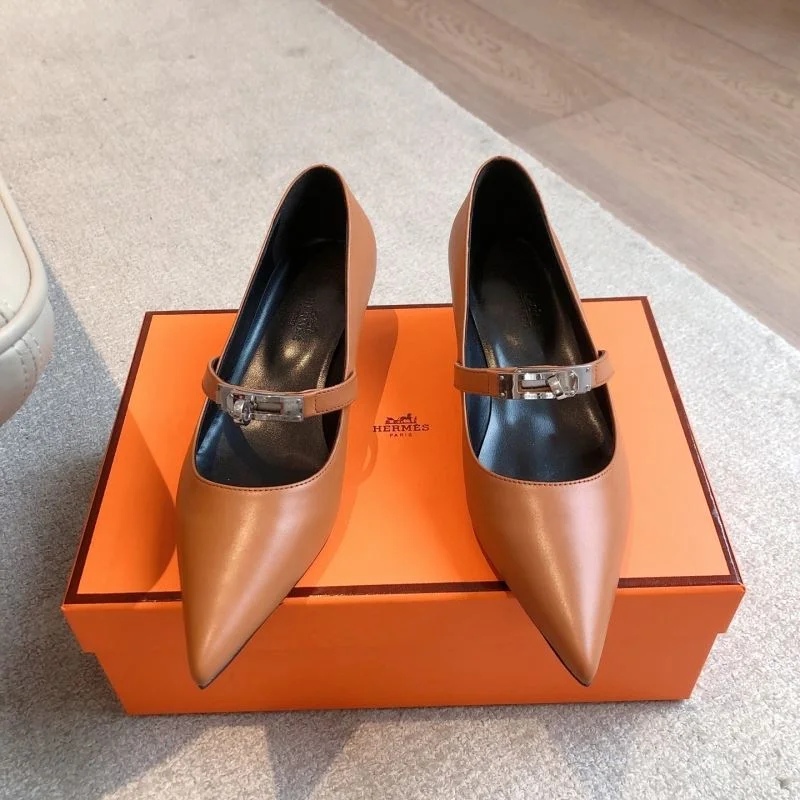Hermes Heeled Shoes Chic 27327