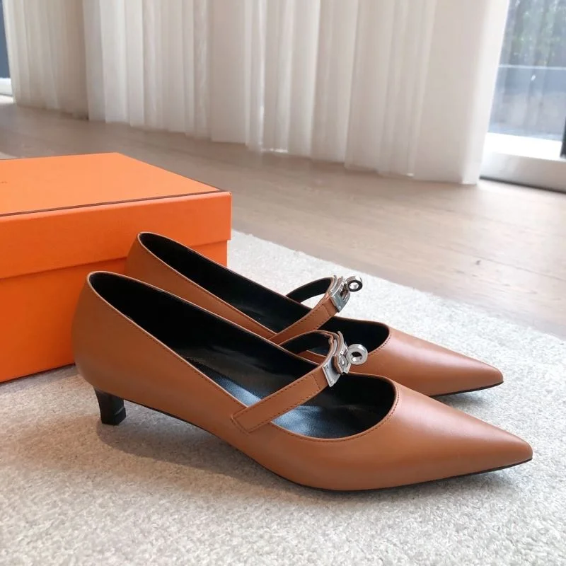 Hermes Heeled Shoes Chic 27327