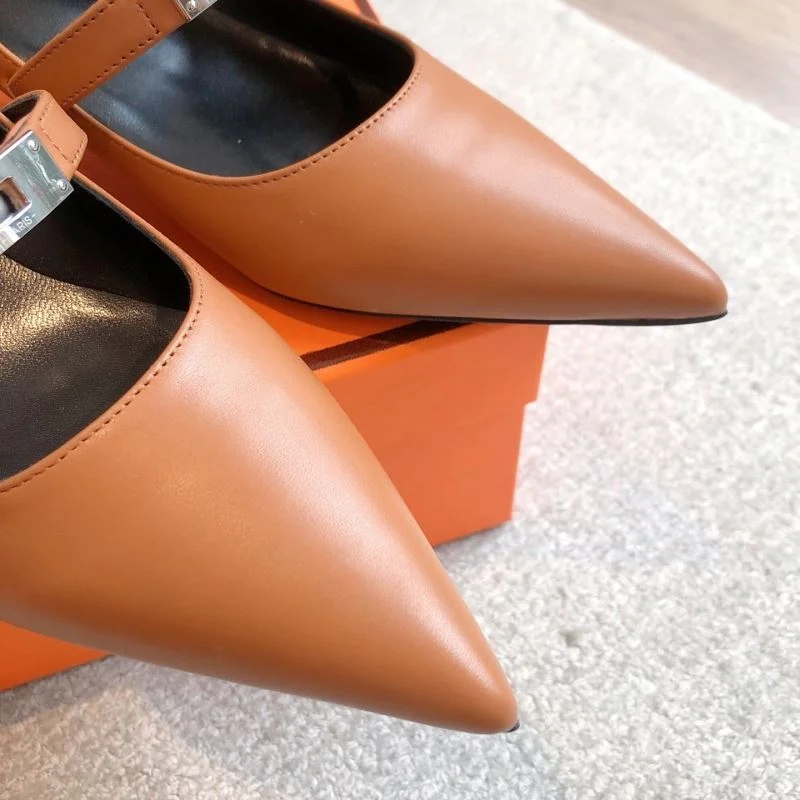 Hermes Heeled Shoes Chic 27327