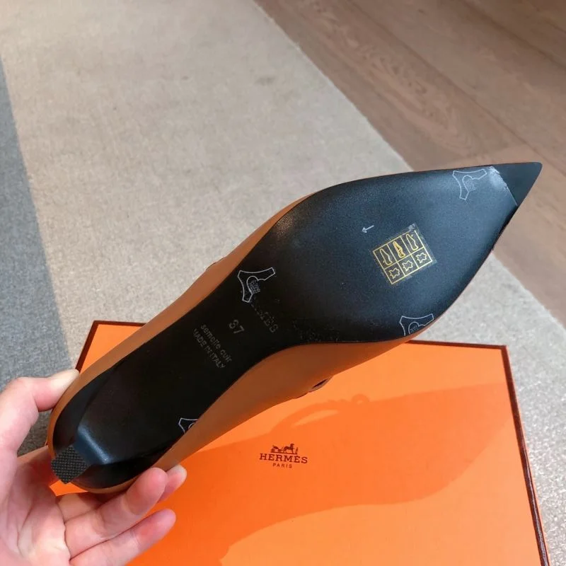 Hermes Heeled Shoes Chic 27327
