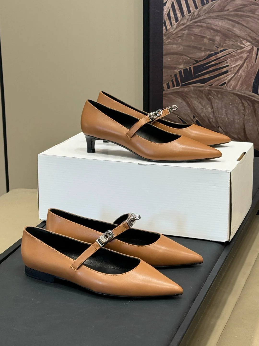 Hermes Heeled Shoes Premium 26671