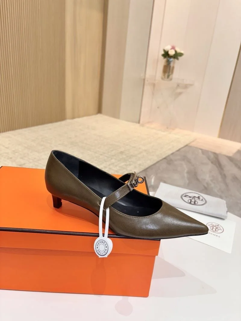Compact Hermes Heeled Shoes 26669