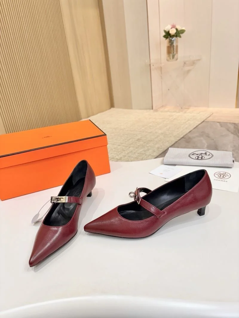 Hermes Heeled Shoes QuickDry 26676