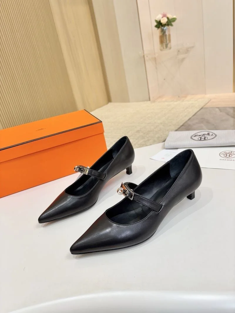 Unisex Hermes Heeled Shoes 26675