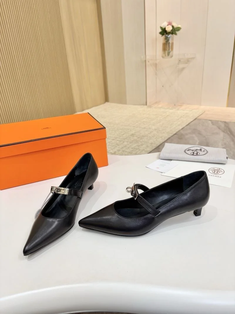 Unisex Hermes Heeled Shoes 26675