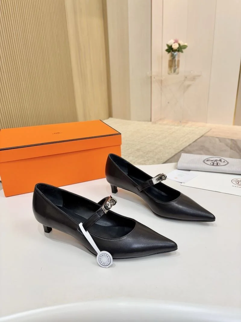 Unisex Hermes Heeled Shoes 26675
