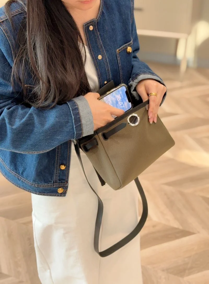 Hermes Herbag Bags WaterResistant 48142
