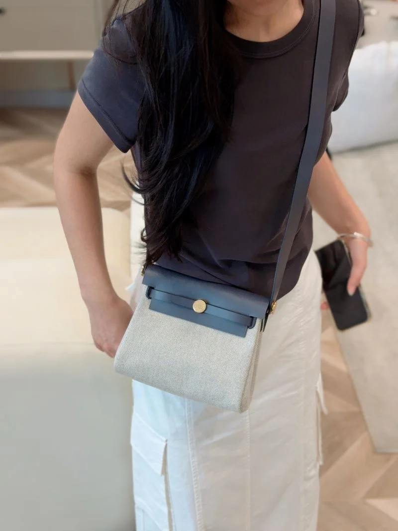 Unisex Hermes Herbag Bags 48082