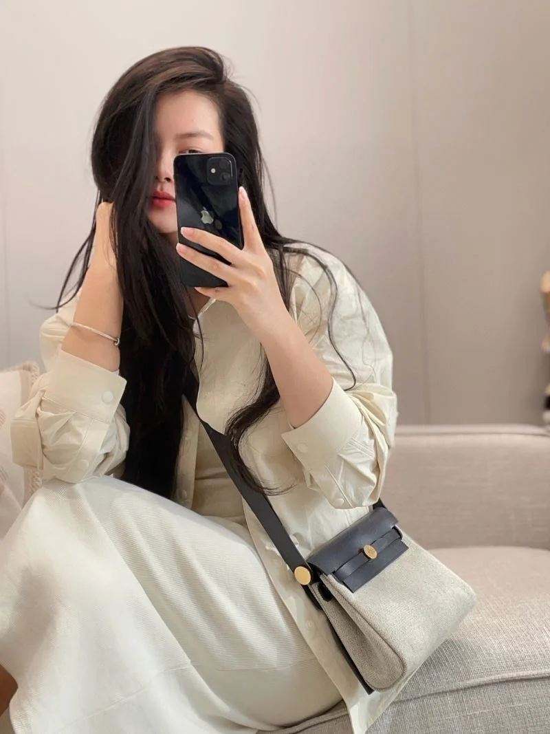Unisex Hermes Herbag Bags 48082
