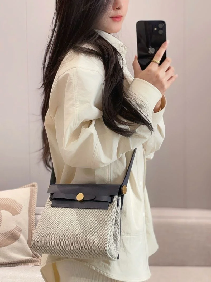 Unisex Hermes Herbag Bags 48082