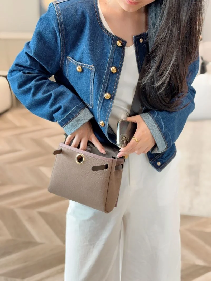 Hermes Herbag Bags Colorful 48143