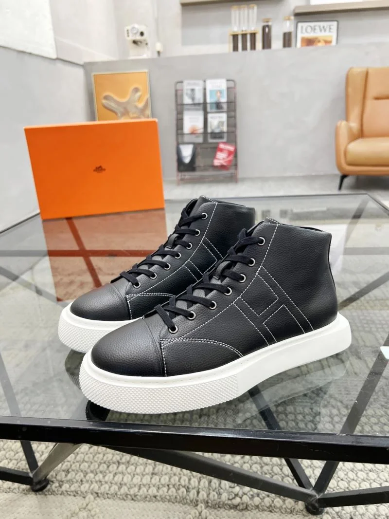 Hermes High Shoes Trendy 26298