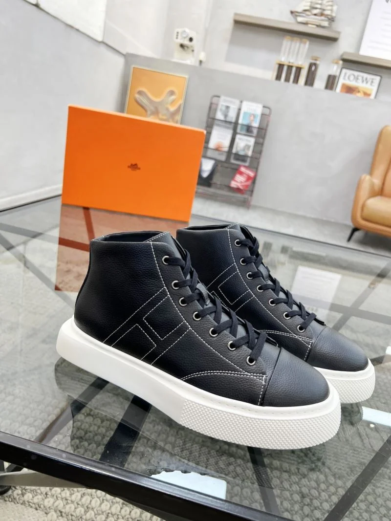 Hermes High Shoes Trendy 26298