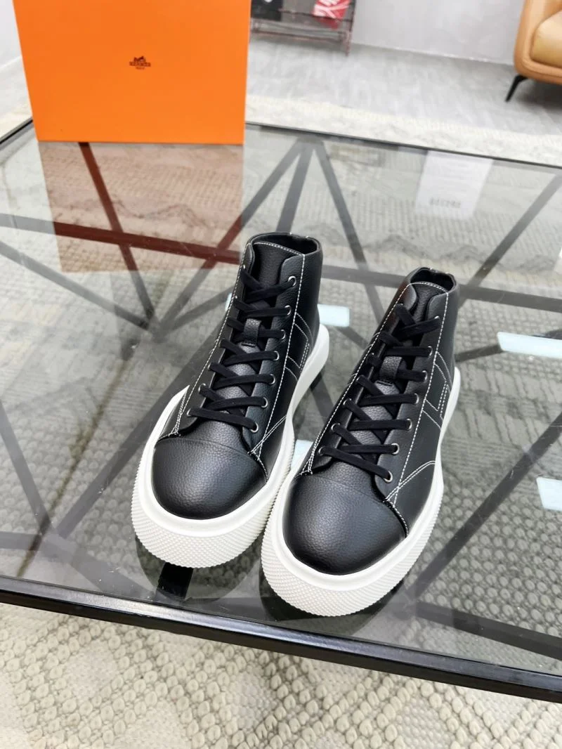 Hermes High Shoes Trendy 26298