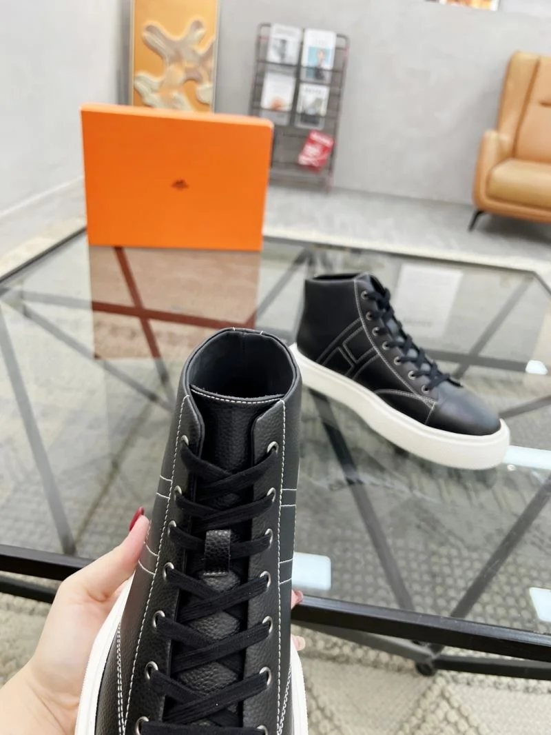 Hermes High Shoes Trendy 26298