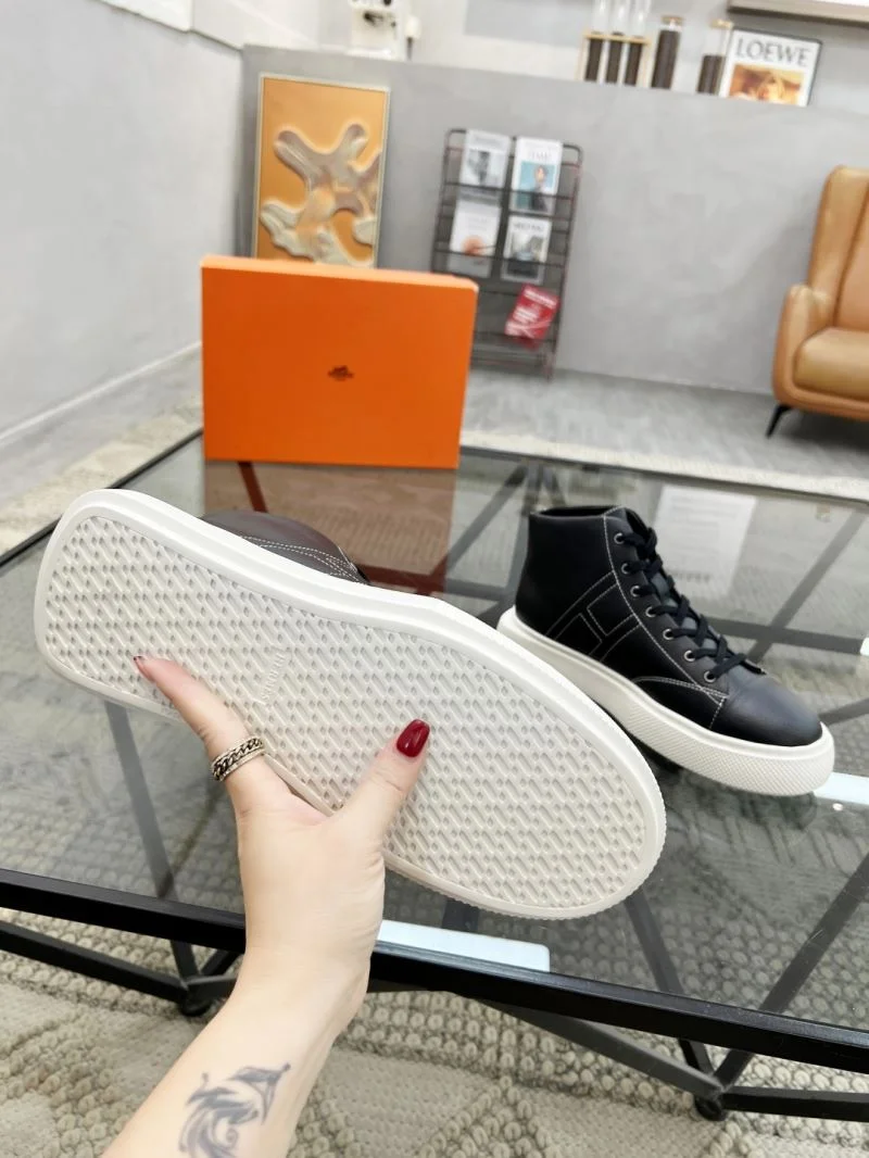 Hermes High Shoes Trendy 26298