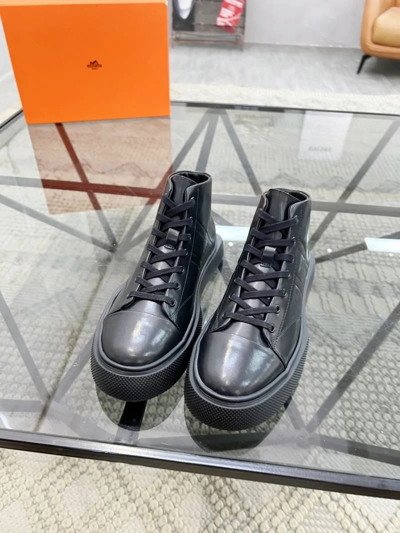 Hermes High Shoes ZipUp 26299
