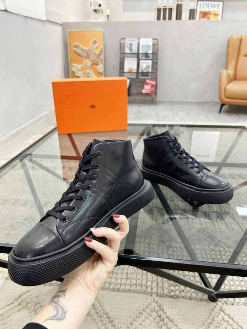 Hermes High Shoes ZipUp 26299