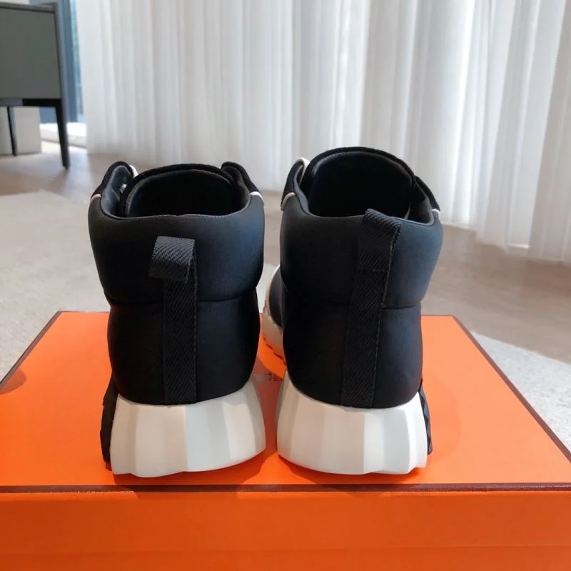 Bright Hermes High Shoes 27329