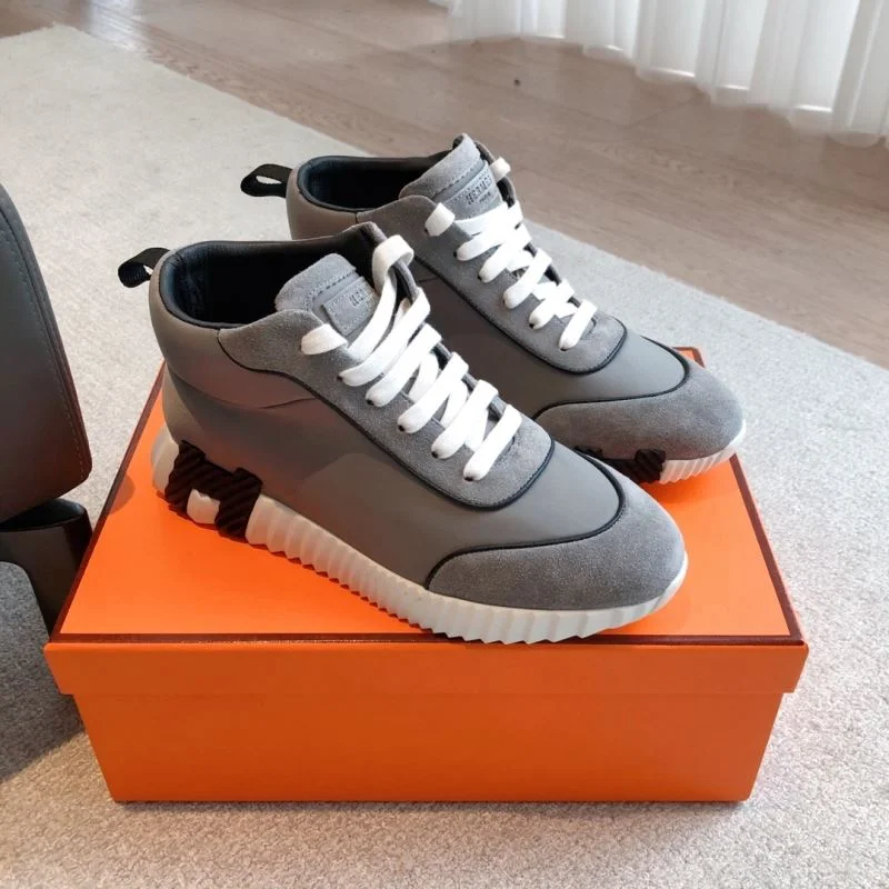 Hermes High Shoes Breathable 27314
