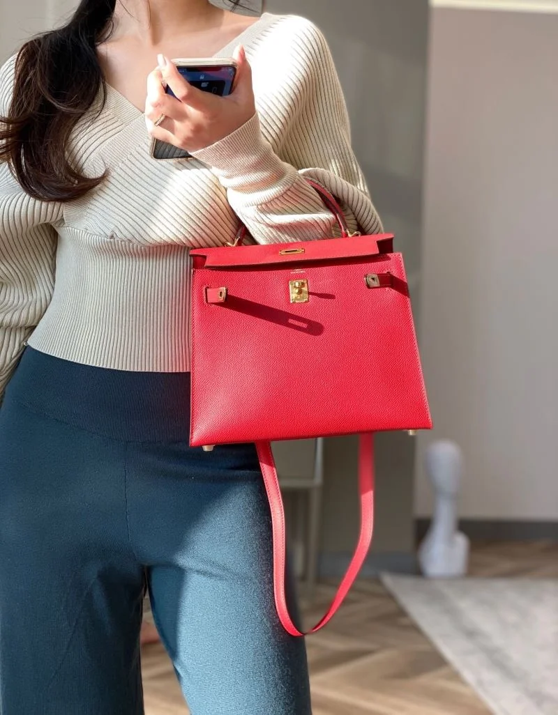 Hermes Kelly Bags Unisex 48797