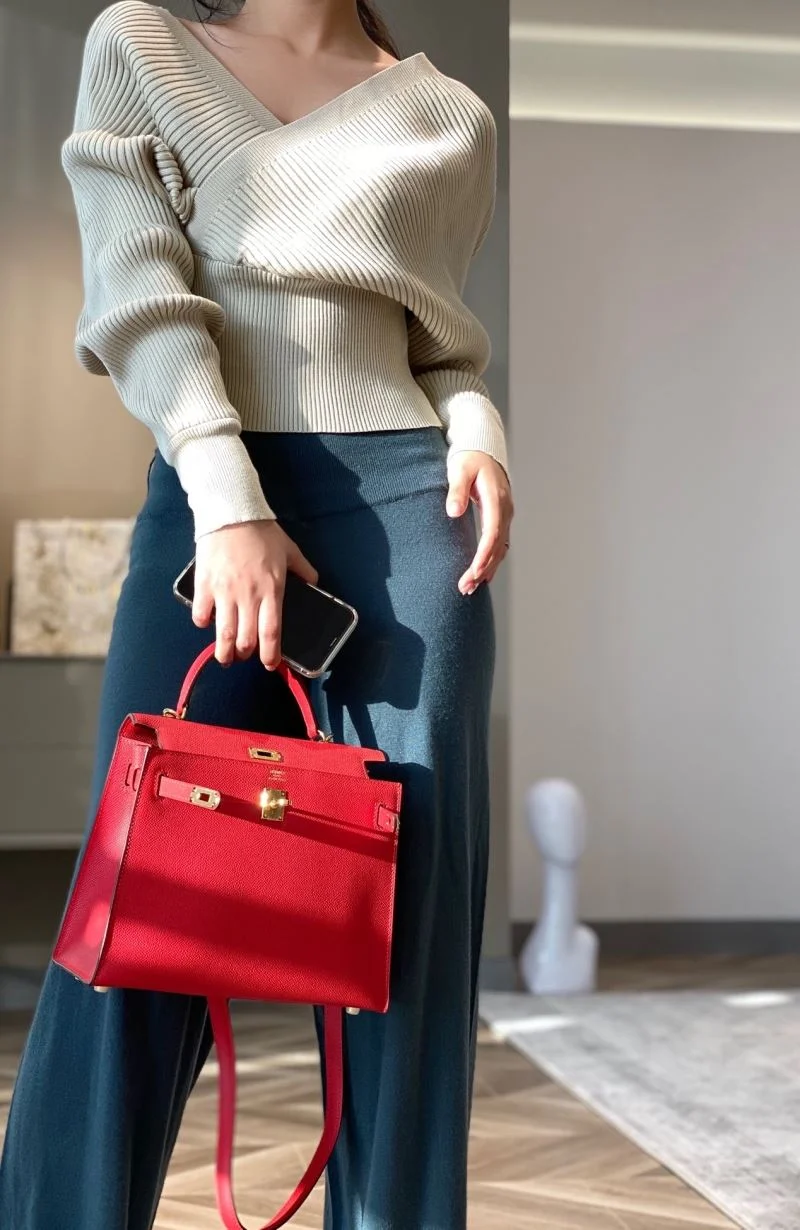 Hermes Kelly Bags Unisex 48797