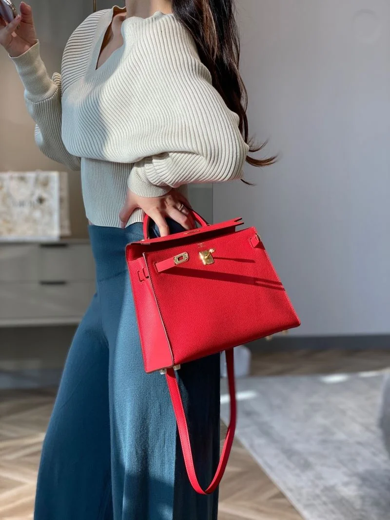 Hermes Kelly Bags Unisex 48797
