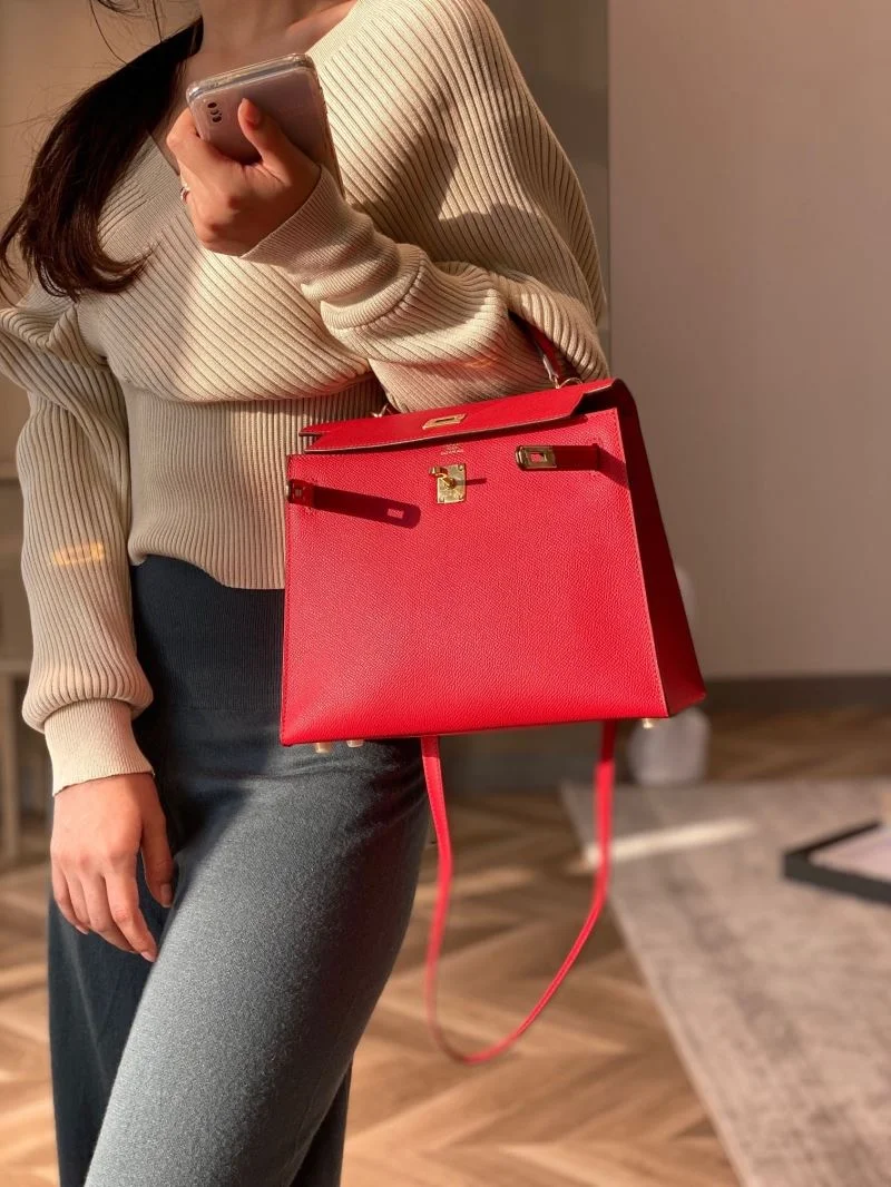 Hermes Kelly Bags Unisex 48797
