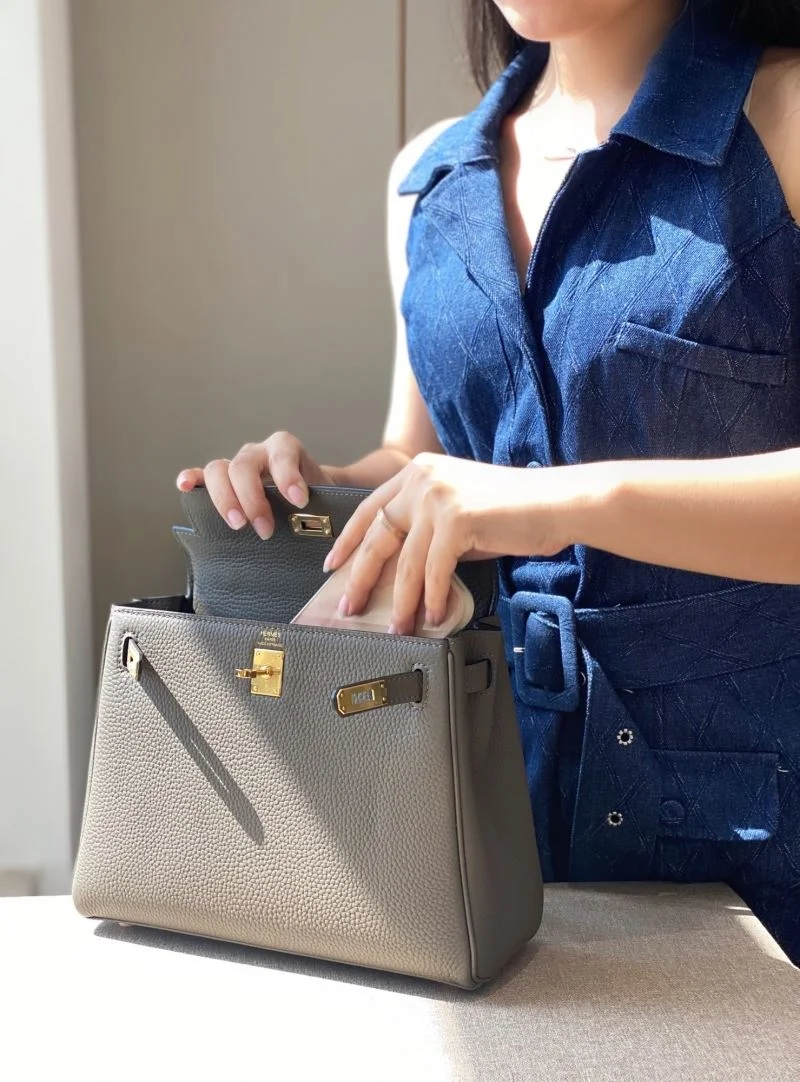Unisex Hermes Kelly Bags 48798