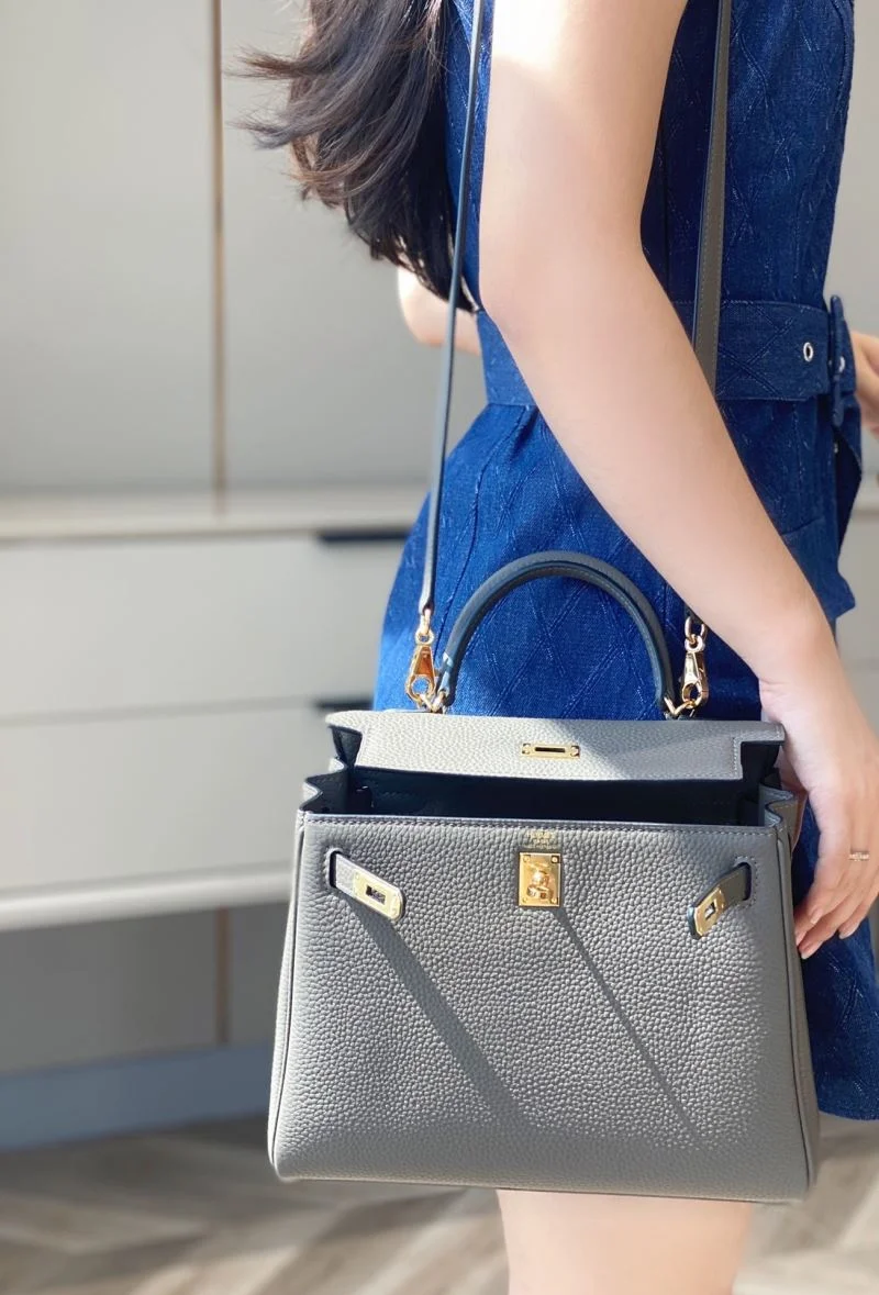 Unisex Hermes Kelly Bags 48798