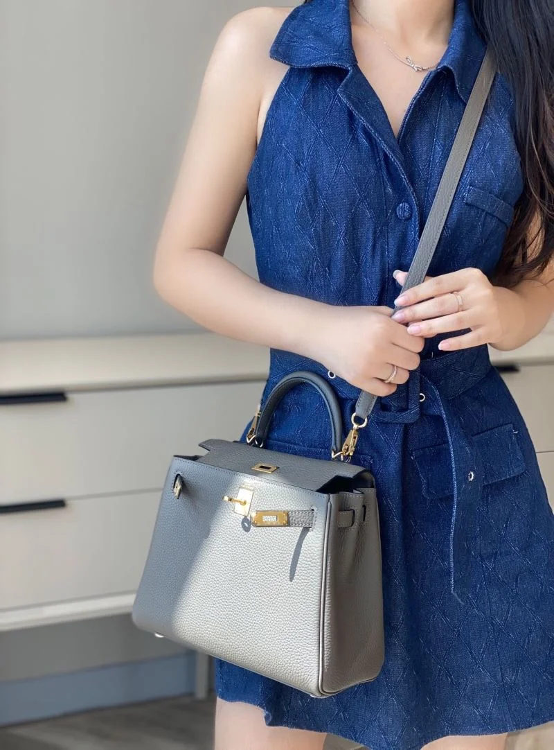 Unisex Hermes Kelly Bags 48798
