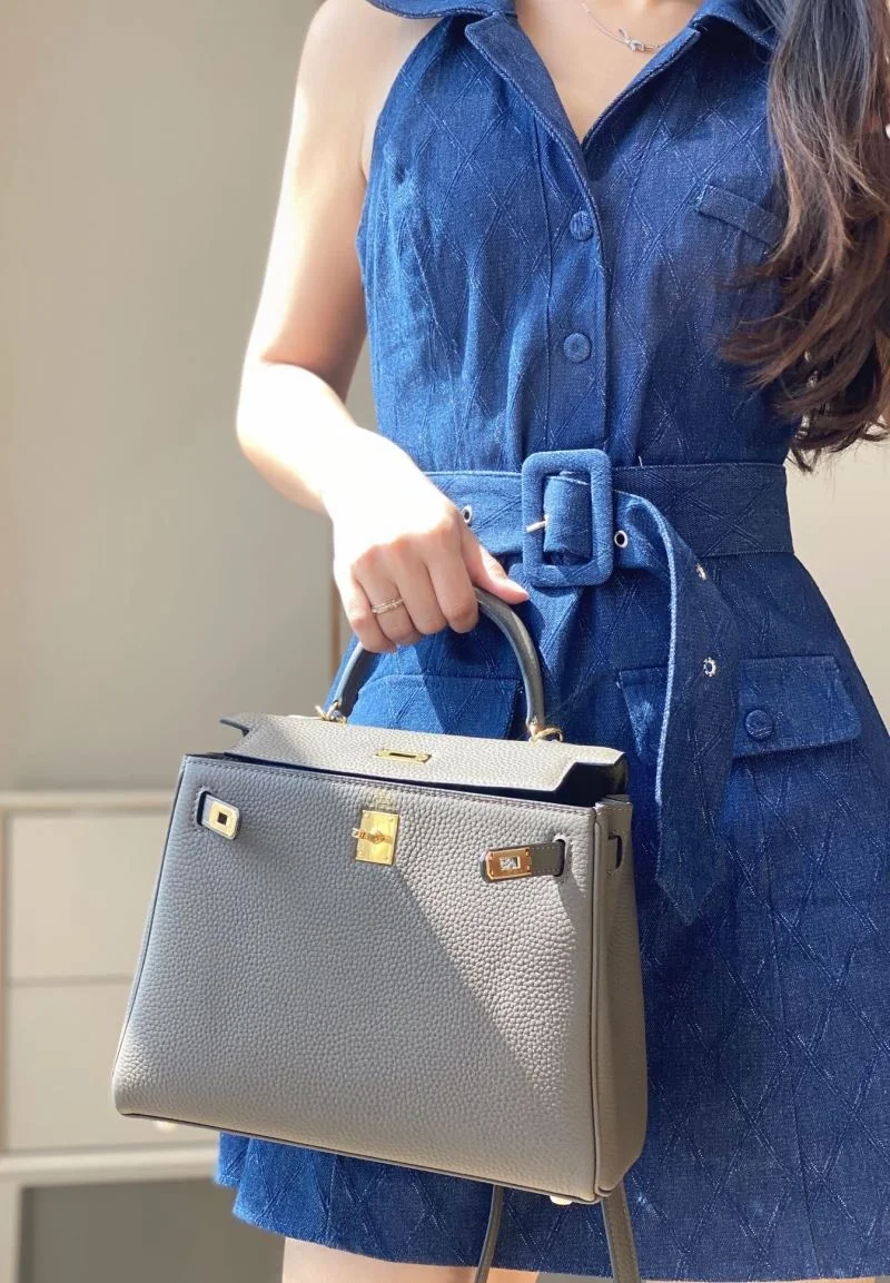 Unisex Hermes Kelly Bags 48798